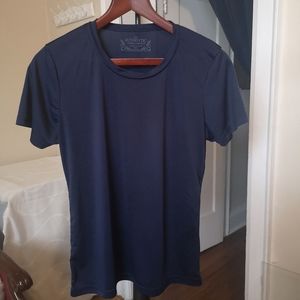 3/$20 Authenic dark blue short sleeve top